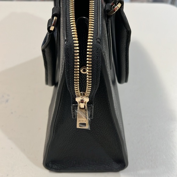 Furla Black Bag, Top handle, full grain leather - Picture 6 of 12
